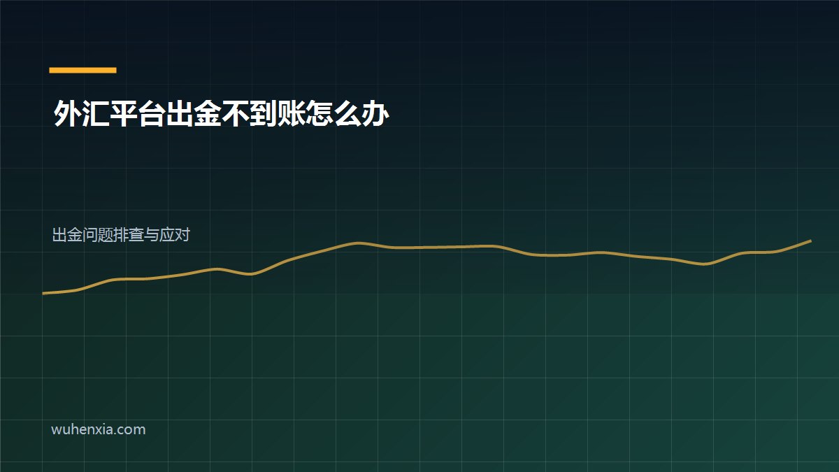 外汇平台出金不到账怎么办？五种情况详细应对方案